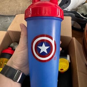 Captain America Protein Shaker Cup | Gym & Fitness